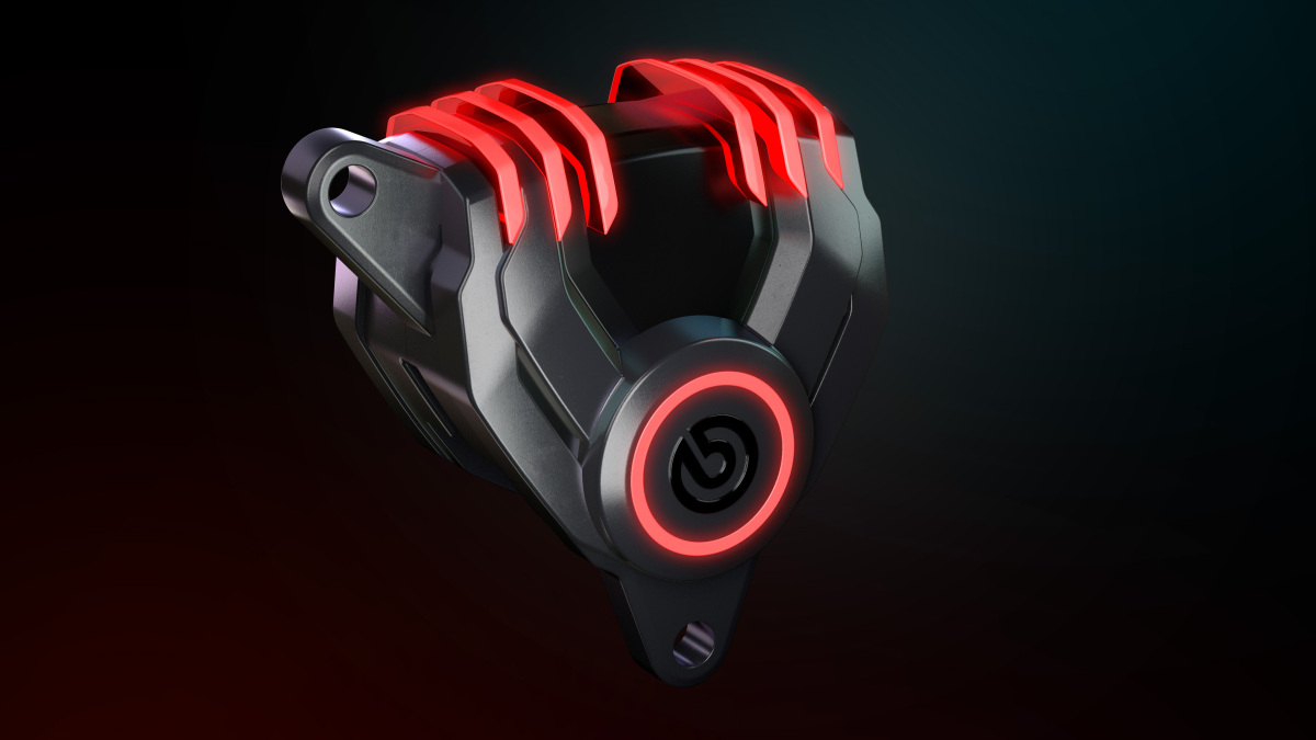 Brembo osvetlené strmene