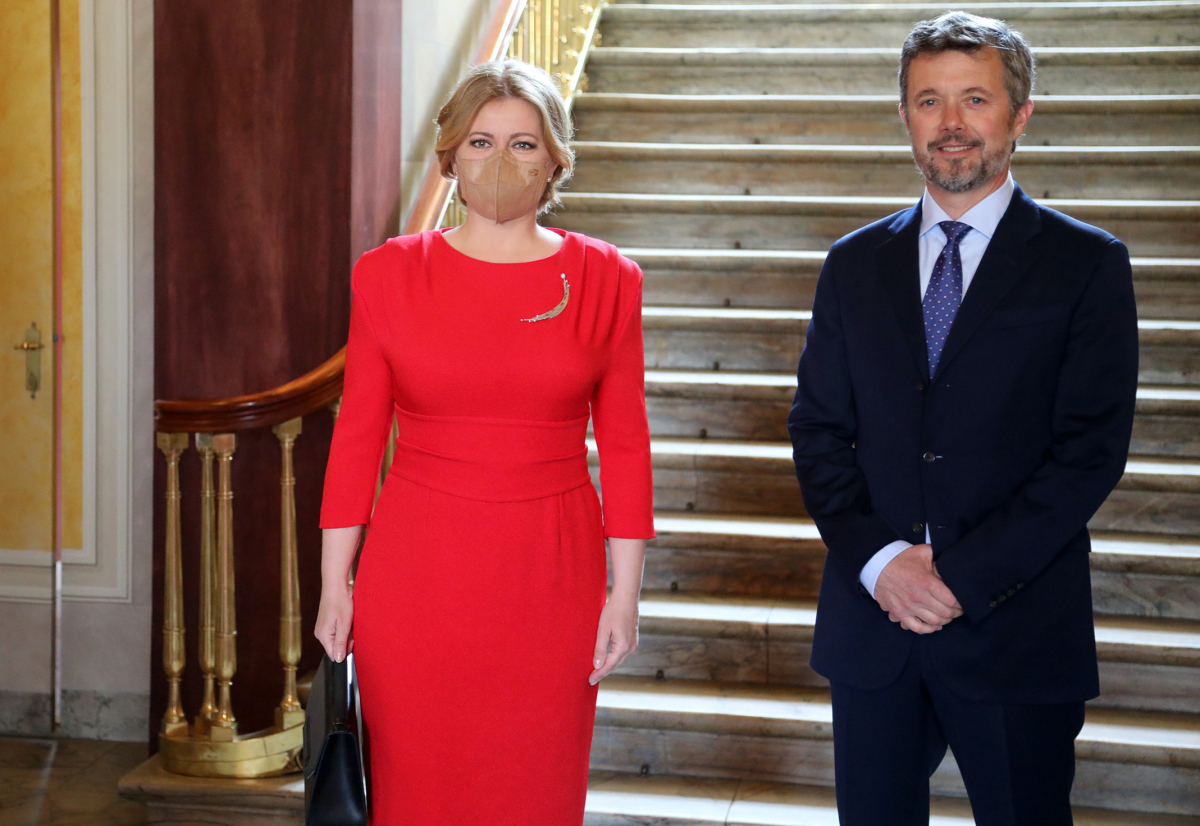 Dánsko, prezidentka Čaputová, Frederik