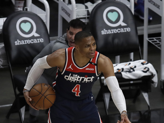 USA basketbal NBA Wizards Hawks Westbrook