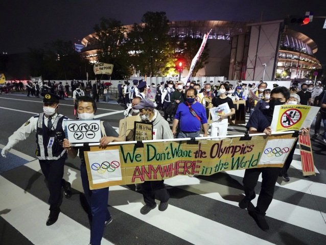 Tokio, protest