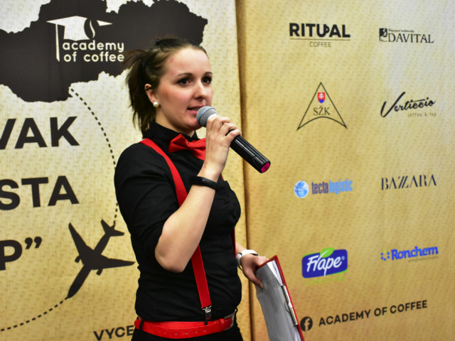 Nikoleta Šalmíková, baristka