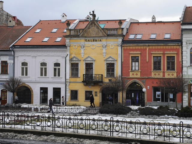 SR Prešov galéria budovy rekonštrukcia POX