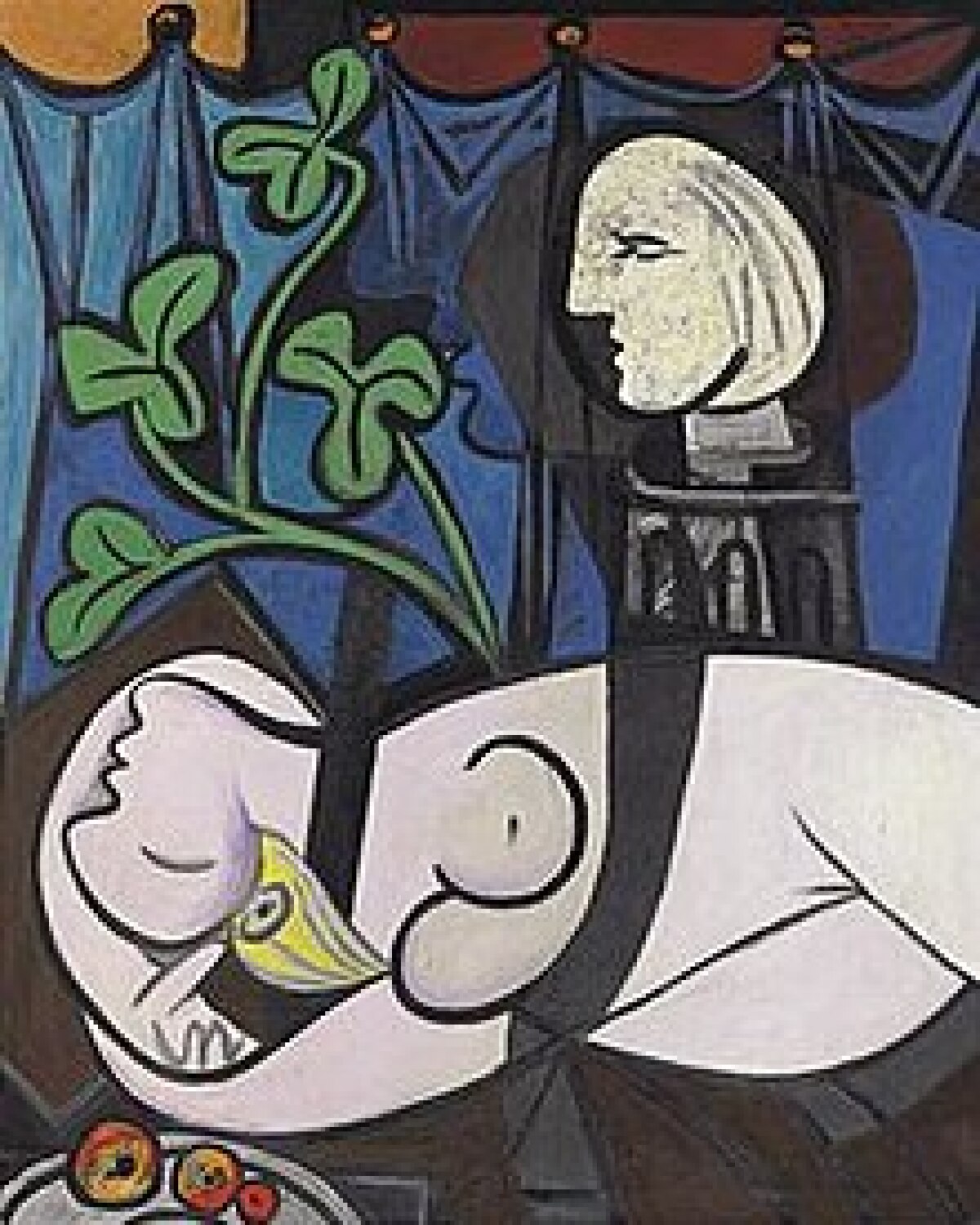 220px-Nude Green Leaves and Bust by Picasso