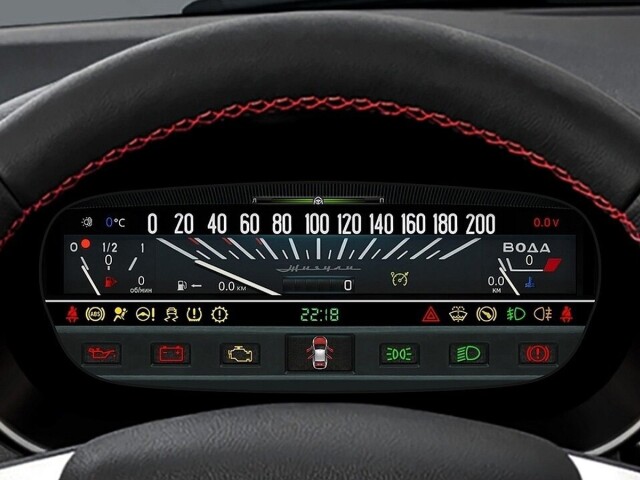 Lada - virtuálny kokpit