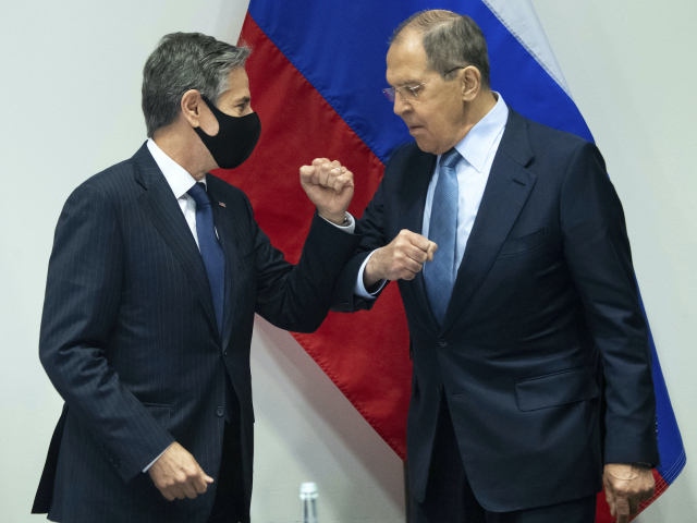 Antony Blinken, Sergej Lavrov