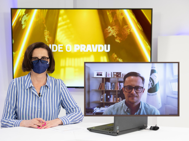 Ide o Pravdu Mária Hlucháňová, Miroslav Řádek