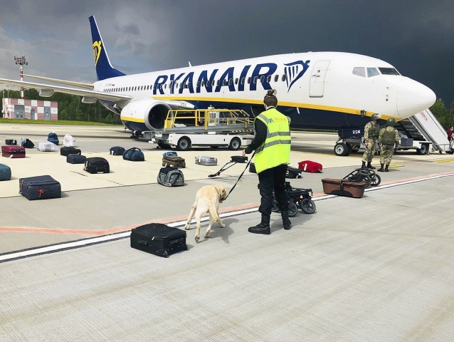 lietadlo bielorusko minsk ryanair