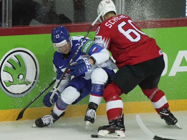 Tristan Scherwey, Michal Krištof