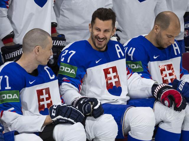 Lotyšsko Riga MS2021 Hokej A Slovensko médiá