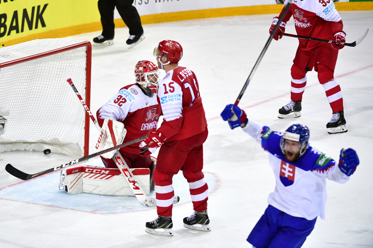 Lotyšsko MS2021 Hokej A Slovensko Dánsko Jánošík