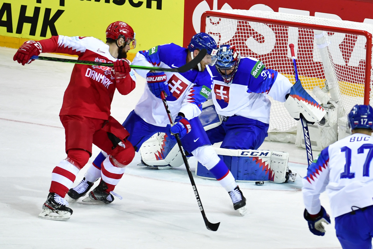 Lotyšsko MS2021 Hokej A Slovensko Dánsko