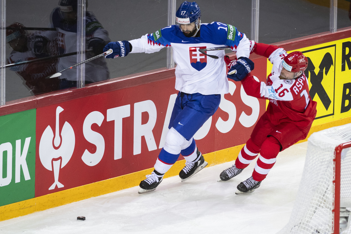 Lotyšsko MS2021 Hokej A Slovensko Dánsko