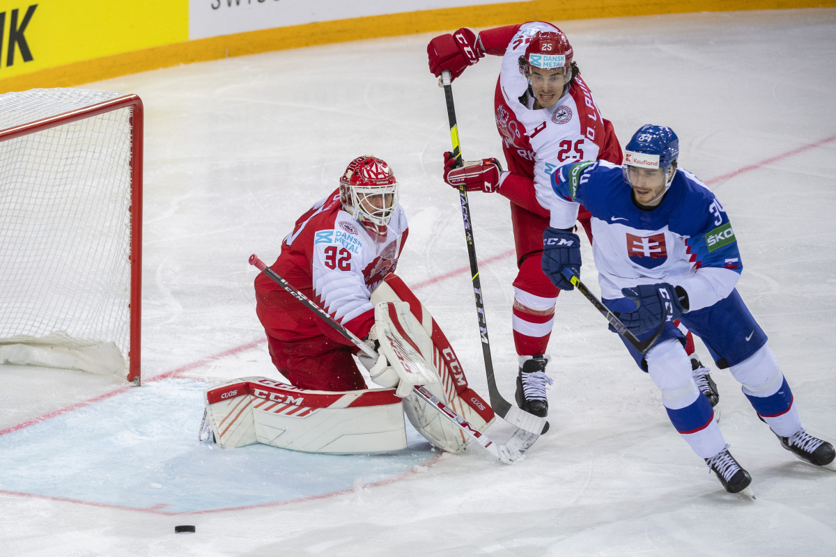 Lotyšsko MS2021 Hokej A Slovensko Dánsko