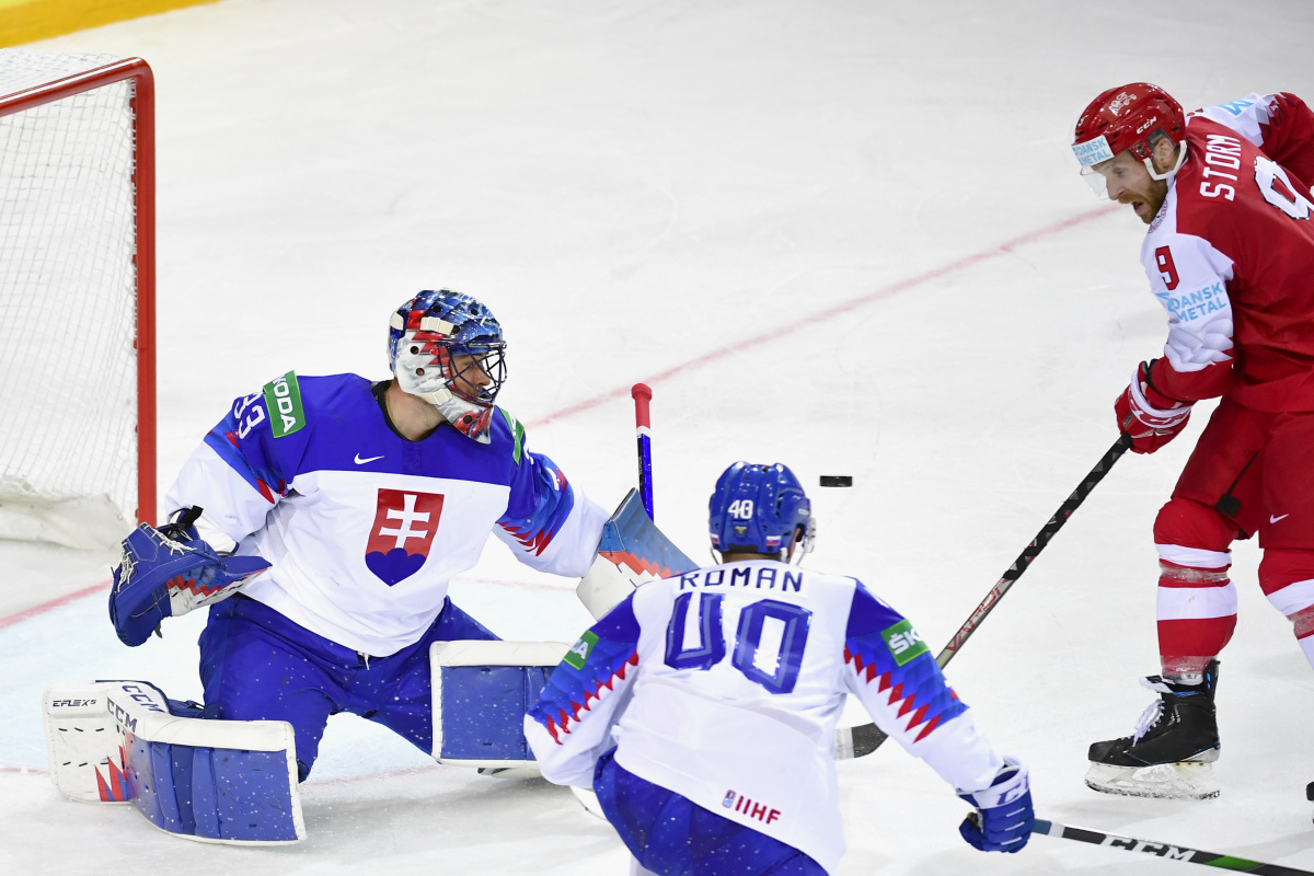 Lotyšsko MS2021 Hokej A Slovensko Dánsko