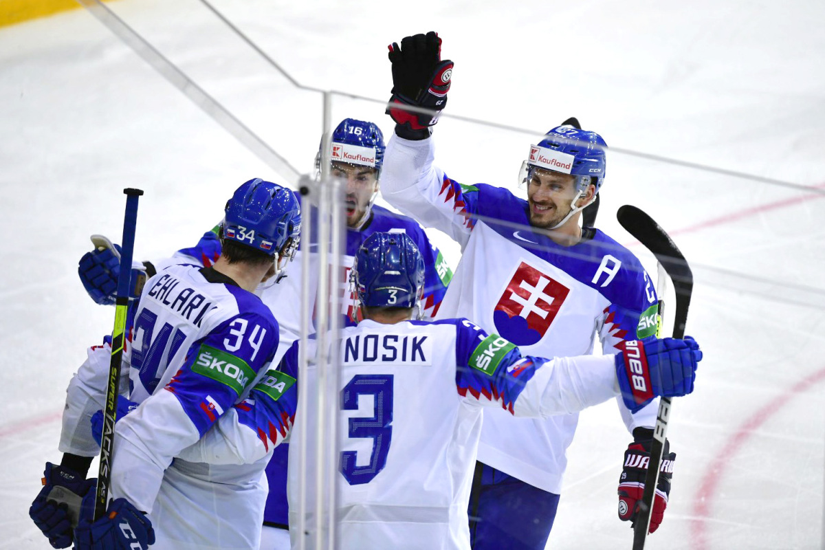 Lotyšsko MS2021 Hokej A Slovensko Dánsko