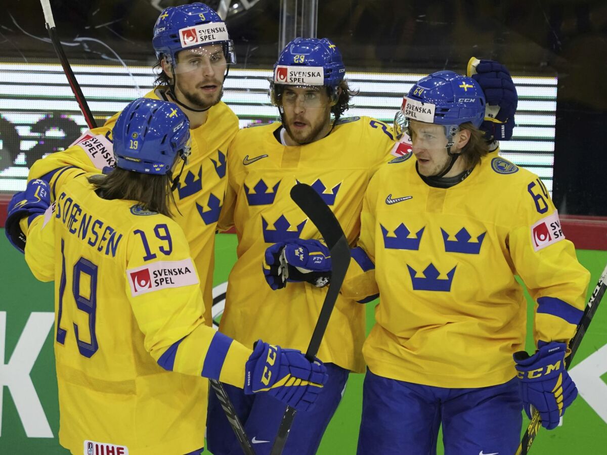 Latvia Ice Hockey Worlds švédsko
