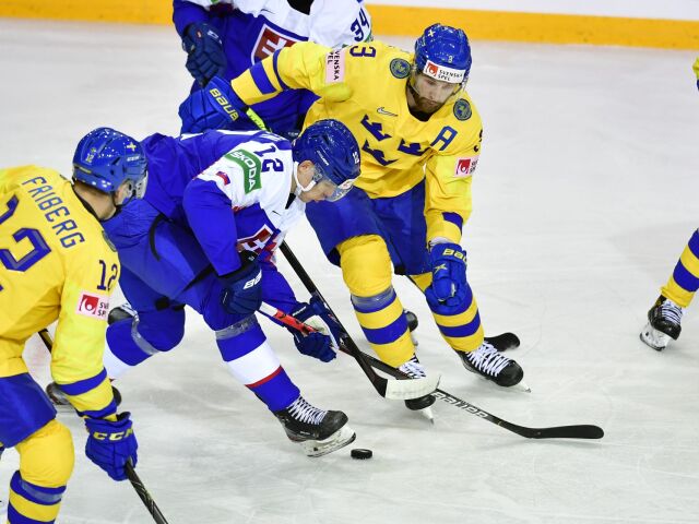 Lotyšsko MS2021 Hokej A SR Švédsko Slovensko