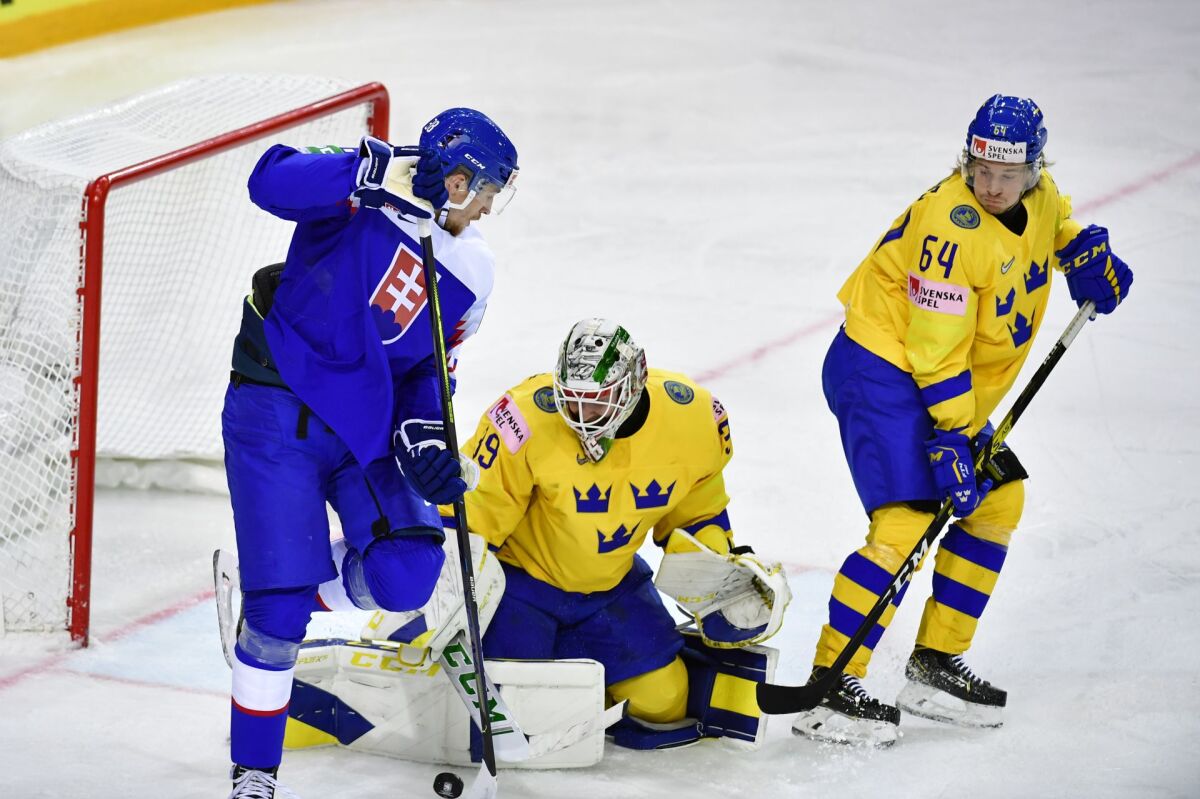 Lotyšsko MS2021 Hokej A SR Švédsko Slovensko