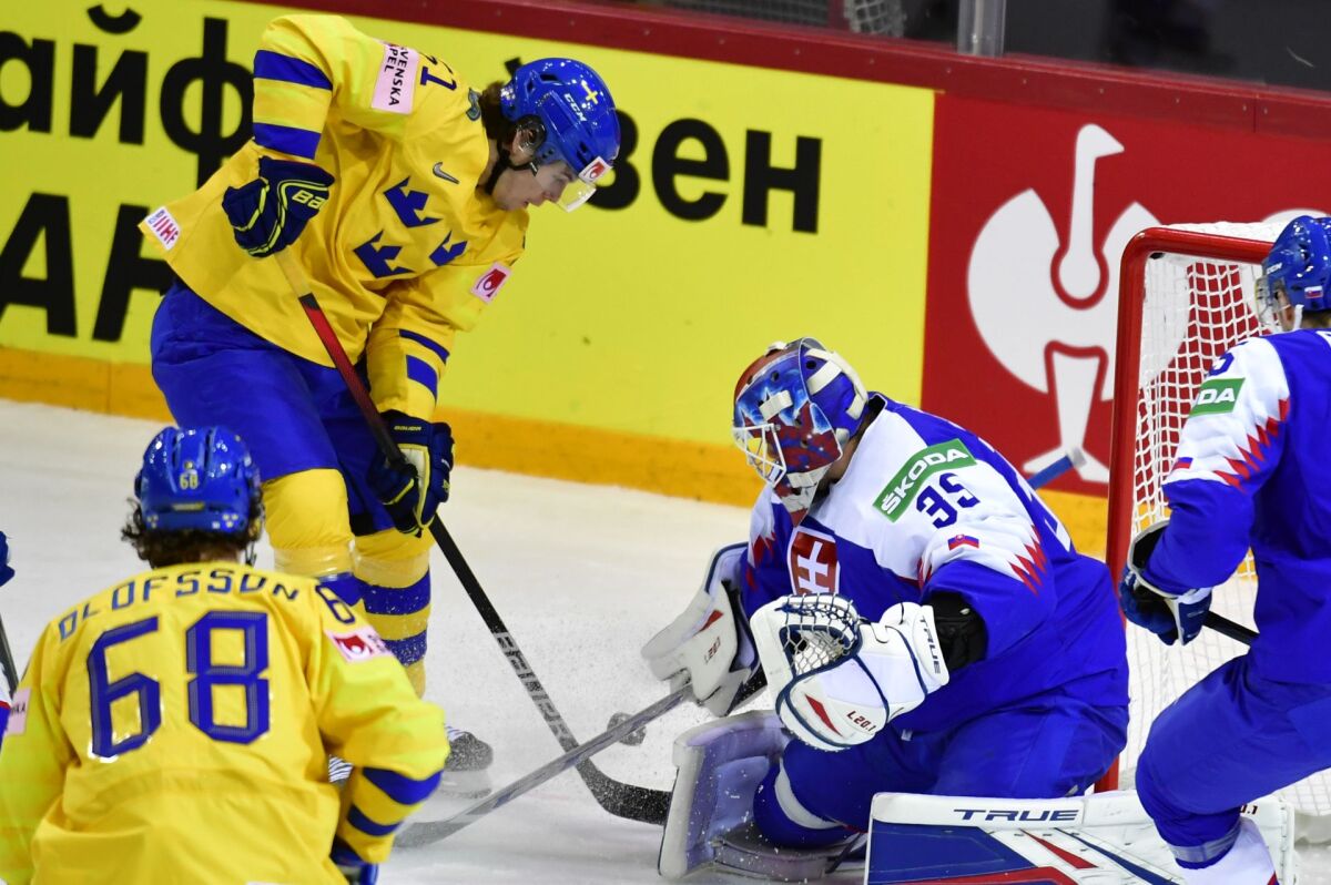 Lotyšsko MS2021 Hokej A SR Švédsko Slovensko