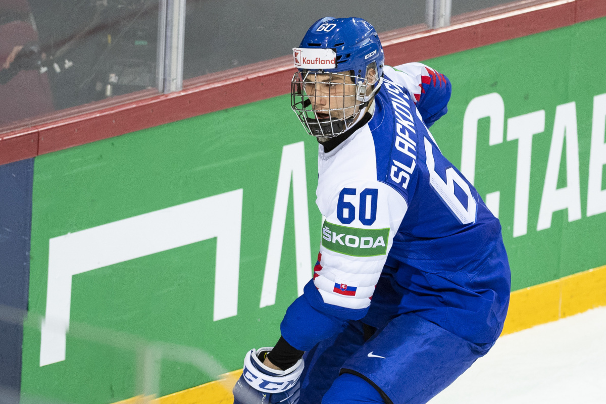 Slafkovský Hokej A SR Švédsko Slovensko