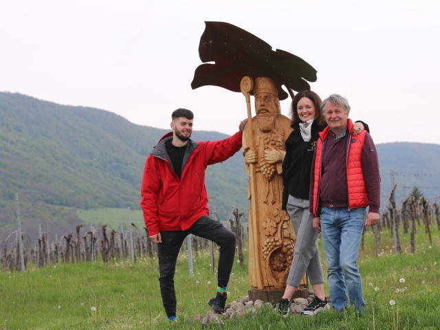 svätý Urban, rodina, vinári, Dominus, David Kušický, Diana Kušická, Tibor Kušický