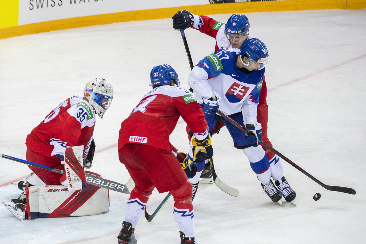 Lotyšsko MS2021 Hokej A Slovensko Česko Studenič