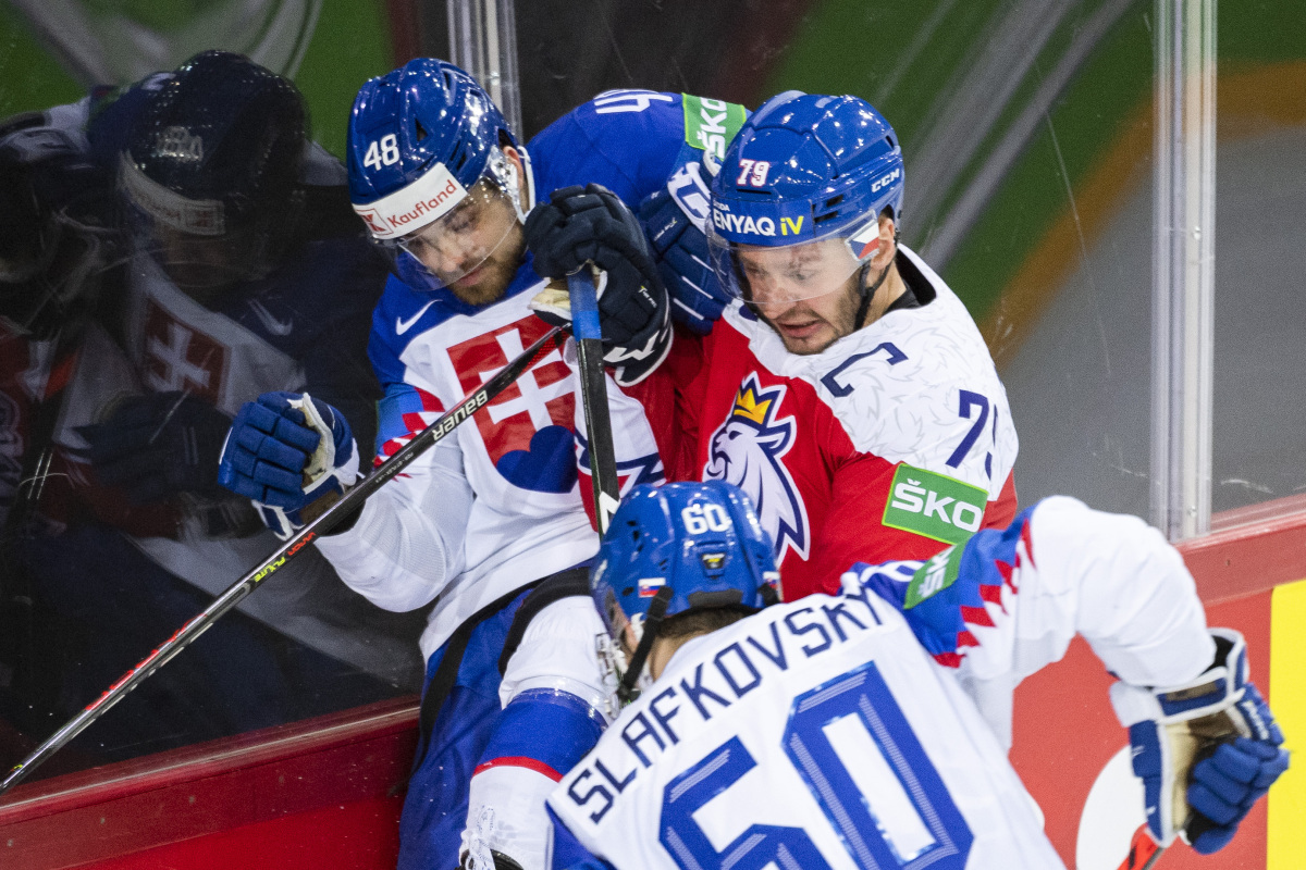Lotyšsko MS2021 Hokej A Slovensko Česko