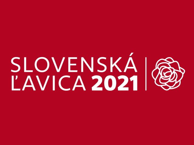 Slovenská ľavica 2021, logo
