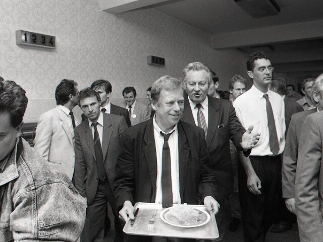 Václav Havel, ZŤS Martin, návšteva