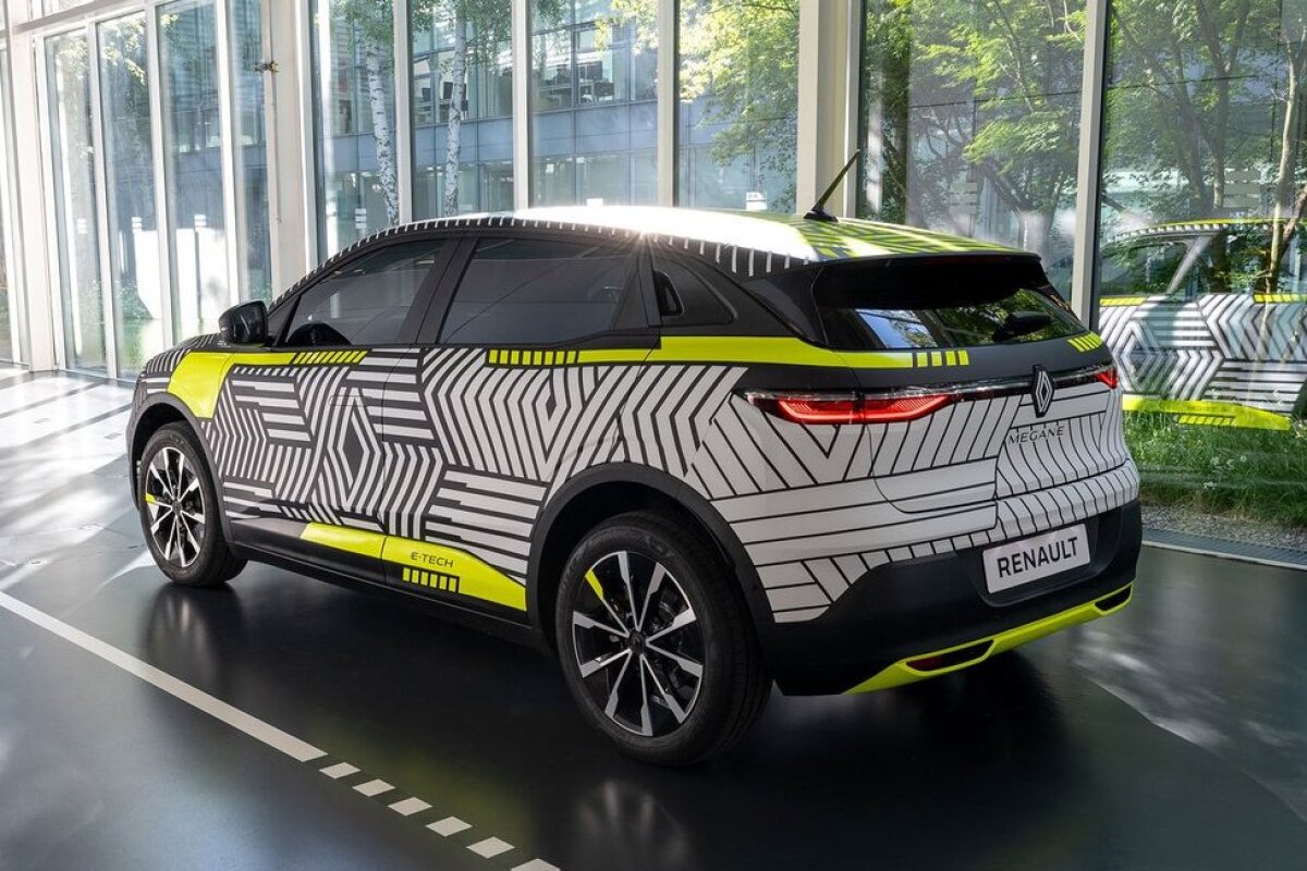Renault Mégane E-Tech Electric - prototypy 2021