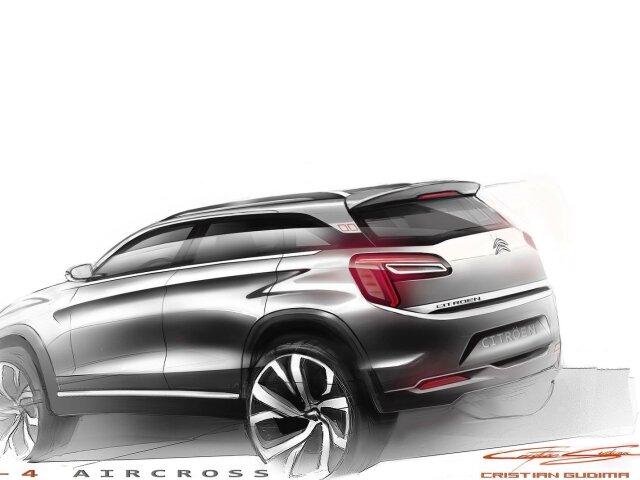Citroën C4 Aircross - 2013 skica