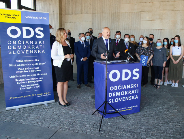ODS Pavel Macko Občianski demokrati Slovenska