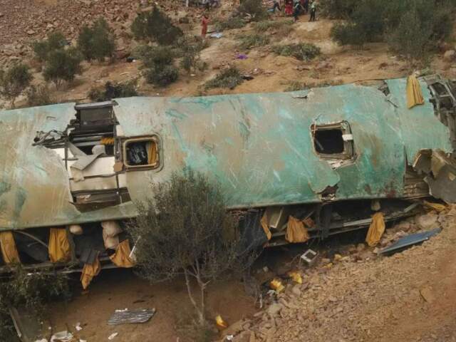 Peru autobus nehoda obete