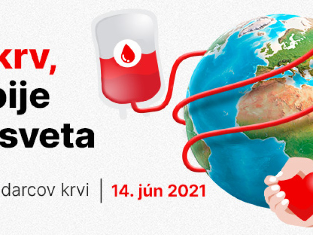krv, darovanie krvi, 14. jún