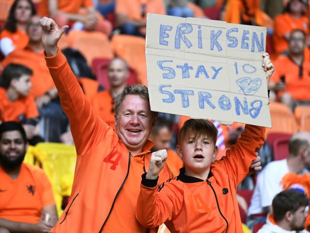 Netherlands Ukraine Euro 2020 Soccer Eriksen