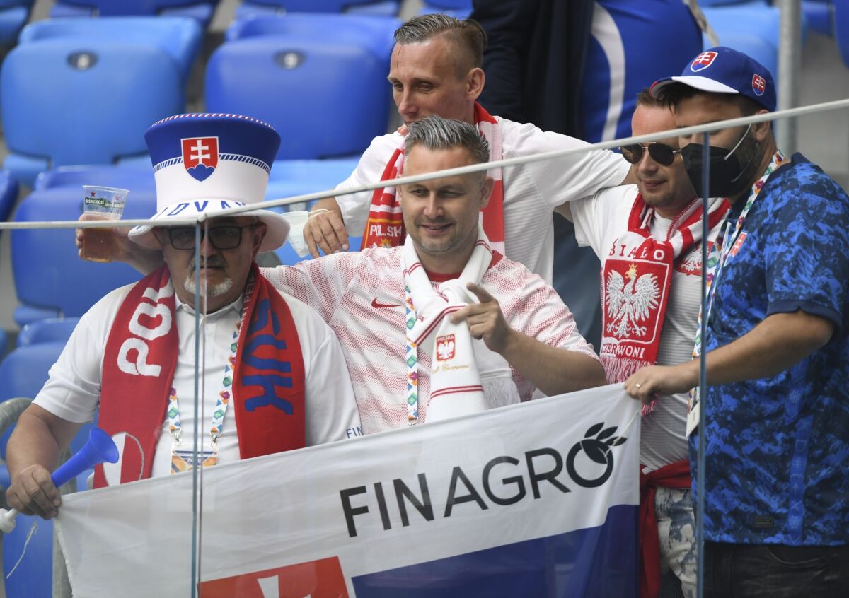 Poľsko Slovensko fanúšikovia