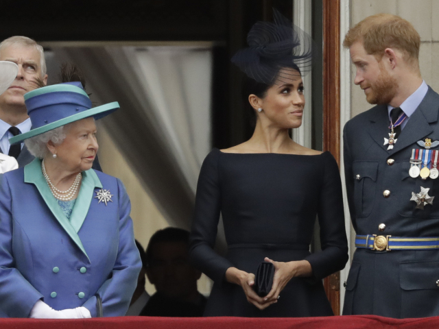 princ Harry, vojvodkyňa Meghan, kráľovná Alžbeta II., Veľká Británia, kráľovská rodina