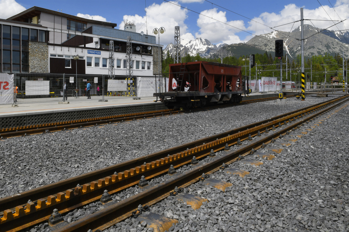 SR Vysoké Tatry rekonštrukcia zubačka POX
