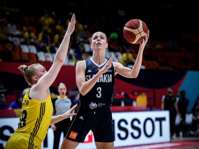 Španielsko Basketbal ME ženy A Švédsko SR