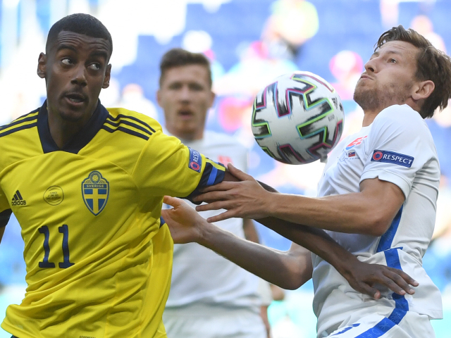 Rusko SR Slovensko Švédsko futbal ME2020 E