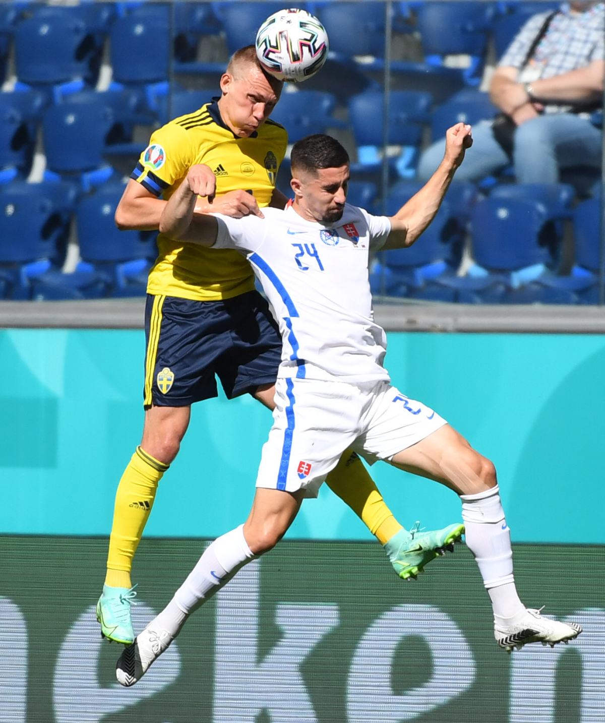 Rusko SR Slovensko Švédsko futbal ME2020 E