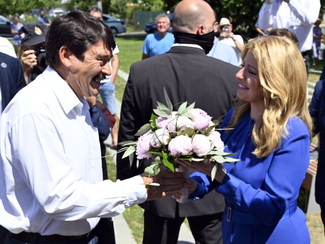 Borša, Zuzana Čaputová, János Áder