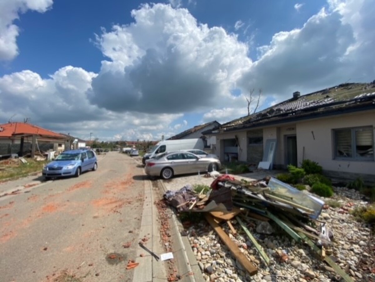 Tornádo na Morave, Hrušky