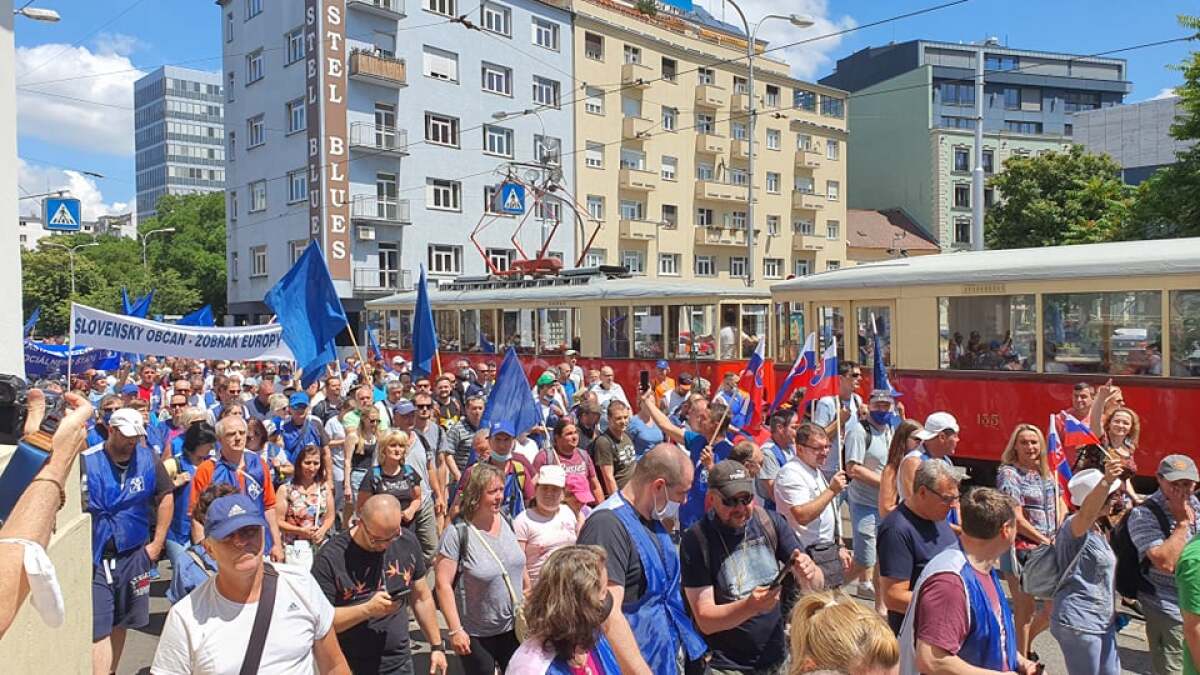 odbory, KOVO, Bratislava, protest, za sociálny štát