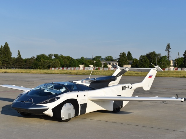 AirCar - pristátie v Bratislave 2021