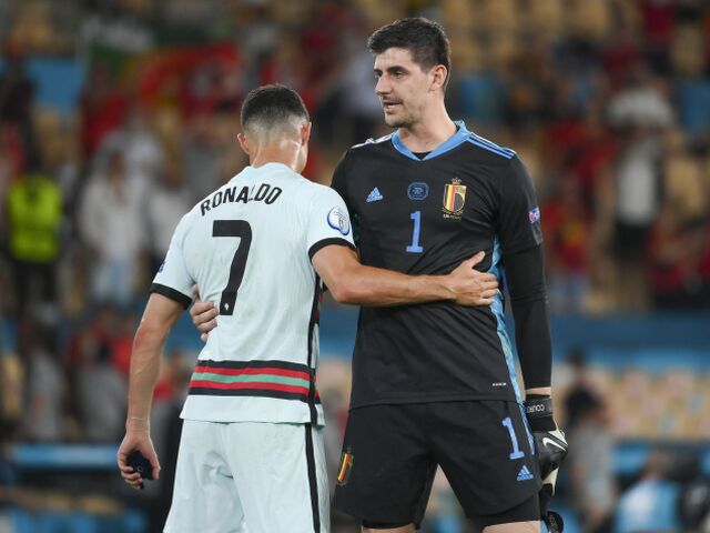 Cristiano Ronaldo, Thibaut Courtois