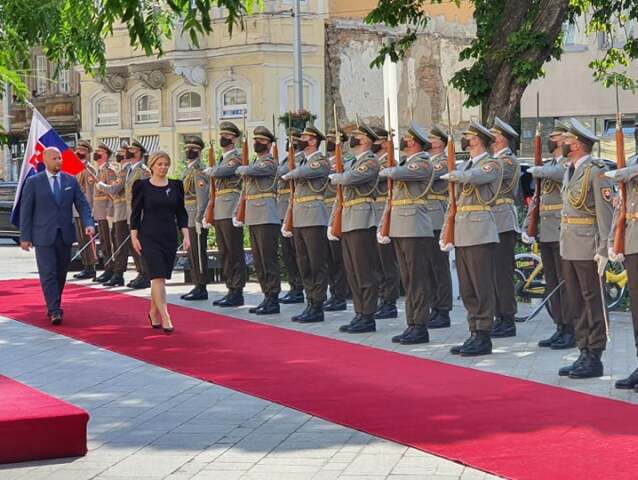 naď čaputová OS ozbrojené sily vojaci