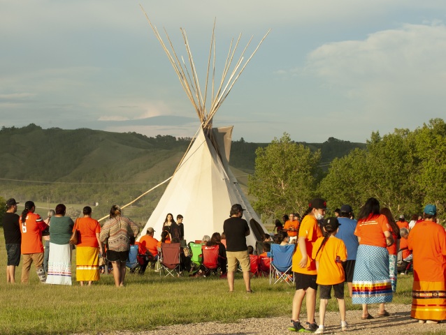 kanada hroby indiáni Saskatchewan