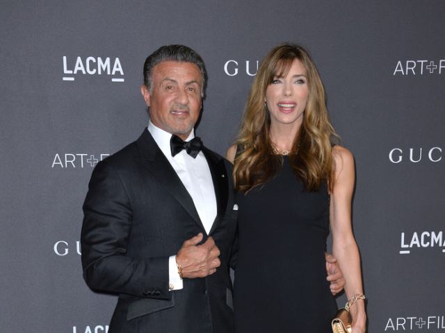 Sylvester Stallone a jeho manželka Jennifer Flavin.
