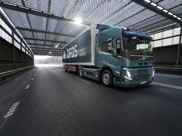 Volvo electric truck